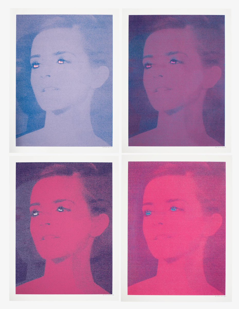 ChristiesInc's tweet photo. Super excited to present @lphaCentauriKid ’s screenprint  ‘The Muse’ featuring the one and only Emma Watson in our Post War and Contemporary Art Day Sale on 18 Nov. See online now and in person starting 12 Nov #ItsMuseSeason https://t.co/ShPTi7Dy4F