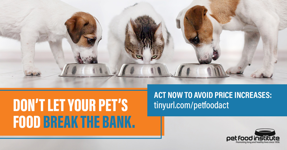 uspetfood's tweet photo. U.S. #PetFood makers need your help reaching Congress! We're asking to pause mandates & incentives for renewable diesel that include essential fats & oils used in pet food, as they are significantly affecting pet food ingredient supply. #FoodBeforeFuel➡️ https://t.co/cuimZbkkeJ https://t.co/lQLe6XgYLk