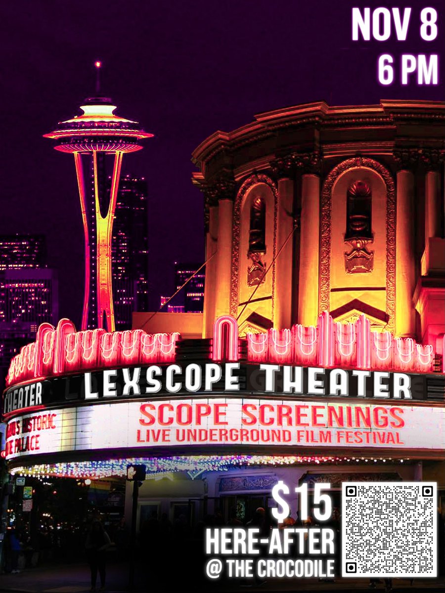 scopelex's tweet photo. yo yo yo Scope Screenings 6
Nov 8th 6pm @thecrocodile
Submission open & VIP/GA Tix available here:
https://t.co/iNq4eGlL2x #lexscope https://t.co/lOZHMriRsj