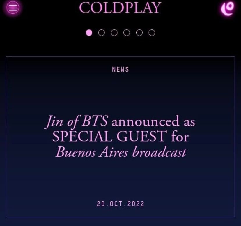 Ktaeh_bts's tweet photo. 🇦🇷𝘈𝘳𝘑𝘐𝘕𝘵𝘪𝘯𝘢 𝑌 𝑇𝑂𝐷𝐴 𝐿𝐴 𝐼𝑁𝐹𝑂 𝐷𝐸 𝑈𝑁𝐴 𝐴𝑅𝐺-𝐴𝑅𝑀𝑌🇦🇷

💜𝘌𝘭 𝘱𝘳𝘪𝘮𝘦𝘳 𝘢𝘯𝘶𝘯𝘤𝘪𝘰
💜𝘌𝘭 𝘱ó𝘴𝘵𝘦𝘳 𝘥𝘦 𝘭𝘢 𝘱𝘳𝘦𝘴𝘦𝘯𝘵𝘢𝘤𝘪ó𝘯 𝘴𝘶𝘣𝘪𝘥𝘰 𝘢 𝘞𝘦𝘷𝘦𝘳𝘴𝘦
💜𝘌𝘭 𝘛𝘸𝘦𝘦𝘵 𝘥𝘦 @coldplay
💜𝘌𝘭 𝘪𝘯𝘷𝘪𝘵𝘢𝘥𝘰 𝘦𝘴𝘱𝘦��𝘪𝘢𝘭 https://t.co/GV80JtYJcJ