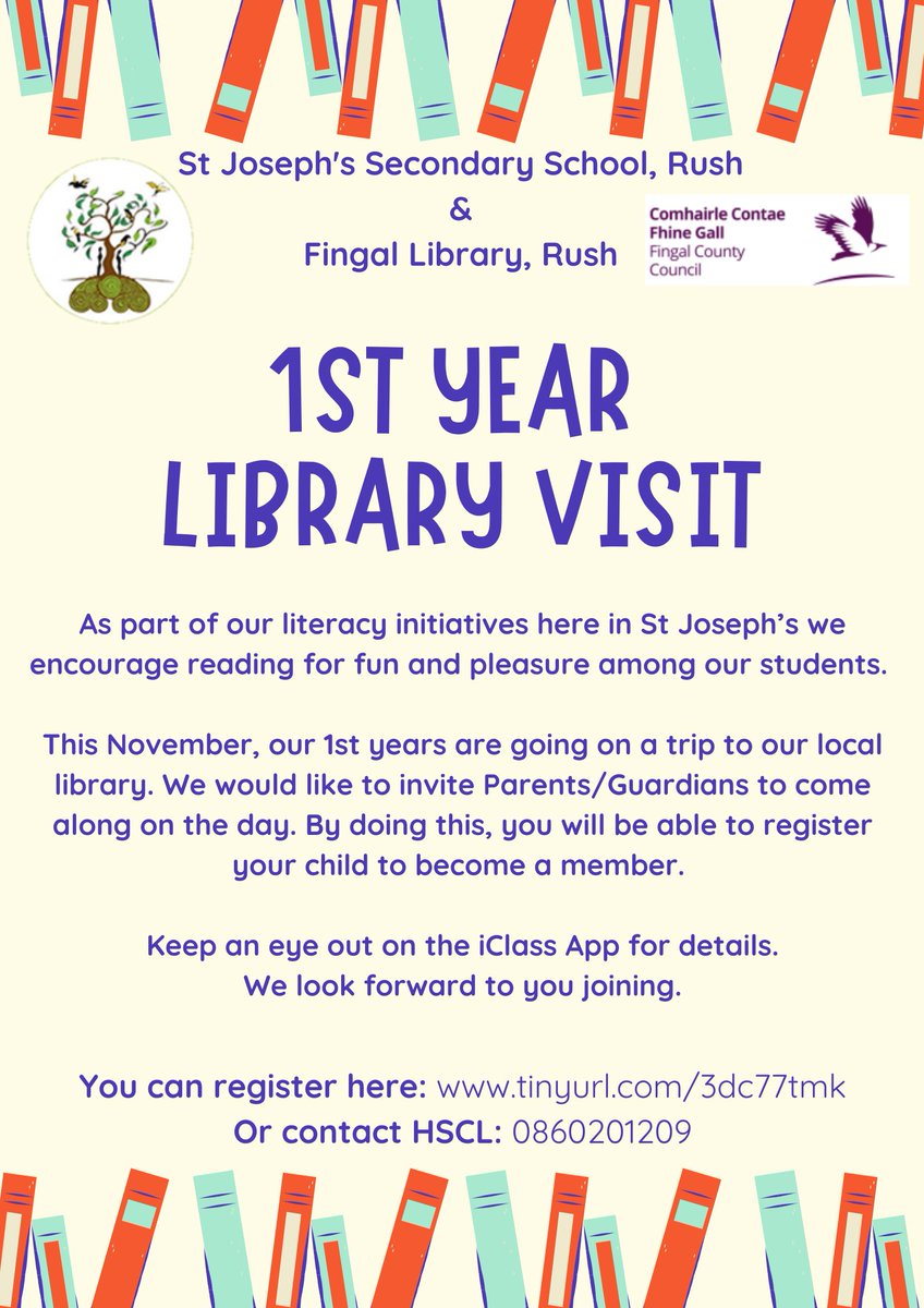 StJosephsHSCL's tweet photo. 📚Coming Soon📚 @stjosephsrush @guidance_st @StjLeaders @ceist1 @KielyEmer @Fingalcoco @fingallibraries https://t.co/G9nclCJVdP