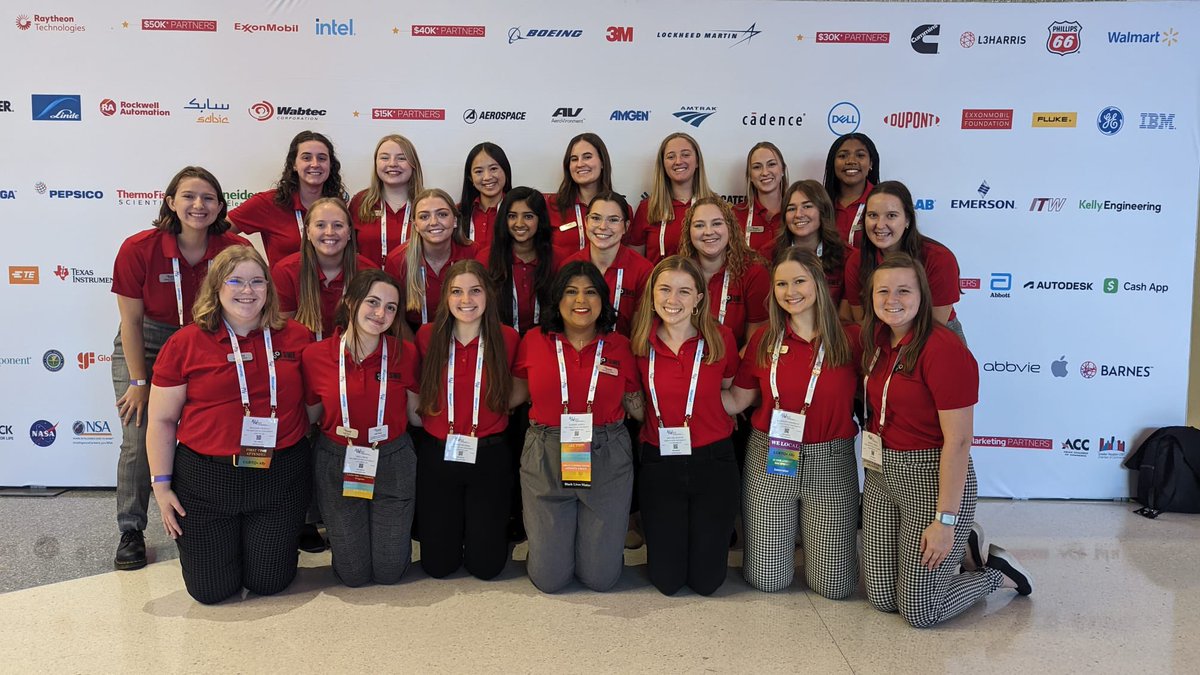 OSUSWE's tweet image. WE22 Societal Conference in Houston, TX! 💜💛⚙️