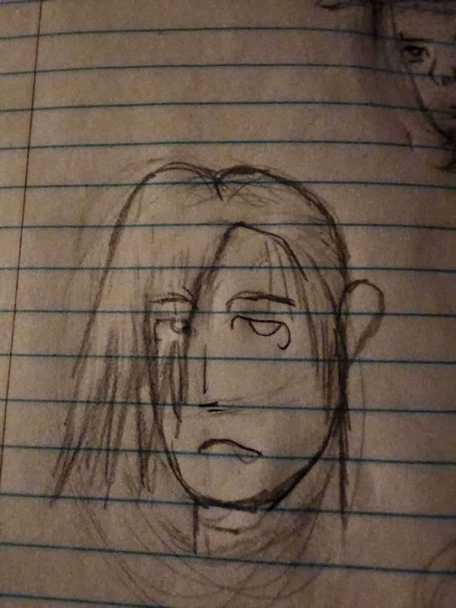 BusterKabal's tweet photo. 10 minute sketch I did before going to bed last night. With bonus guy peeking from top right corner. I'll call him Joe
#sketch #BusterK https://t.co/8cjT6ZF2UR