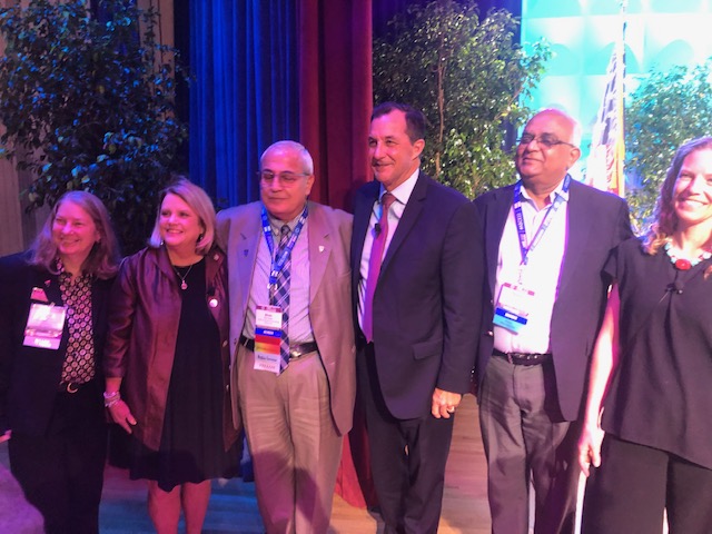Pleased to join Mitch Landrieu, Senior Advisor to POTUS, ASCE 2022 Pres. Dennis Truax, Laura Hanson, Utah IIJA Coord., and Mark Pestrella, Director of LA County Public Works to open 2022 ASCE National Convention.  Important dialogue on the IIJA State of Play #ASCETweets #ASCE22.