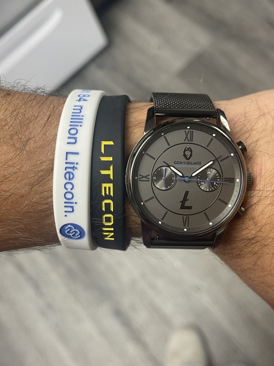 MrVigilanteBTC's tweet image. Team #Litecoin all the way ⌚️

#ShadowEdition