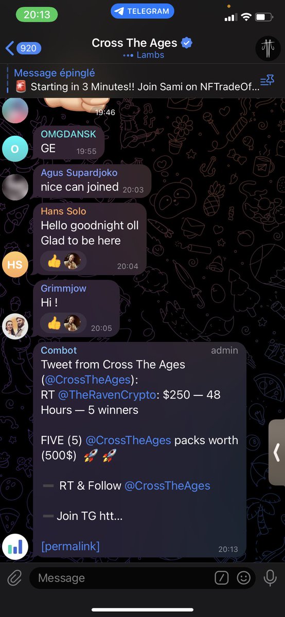 NyiraNathan's tweet photo. @TheRavenCrypto @CrossTheAges Lets go 🔥 https://t.co/jzsWpQQbIa