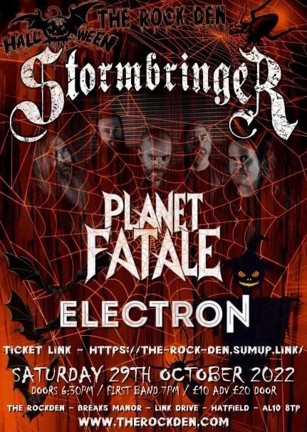 Planet Fatale (@planetfatale) on Twitter photo This is gonna be Rockin 😝🤘Can’t wait to share the stage with the mighty <a href="/UKSTORMBRINGER/">STORMBRINGER</a> and Electron at <a href="/TheRockDen/">Dean Archer</a> in Hatfield this Saturday for Halloween Rock Out 👹🤘Advance tickets available now from 🎫 the-rock-den.sumupstore.com/product/hallow… 🧡 This is gonna be Rockin 😝🤘Can’t wait to share the stage with the mighty <a href="/UKSTORMBRINGER/">STORMBRINGER</a> and Electron at <a href="/TheRockDen/">Dean Archer</a> in Hatfield this Saturday for Halloween Rock Out 👹🤘Advance tickets available now from 🎫 the-rock-den.sumupstore.com/product/hallow… 🧡