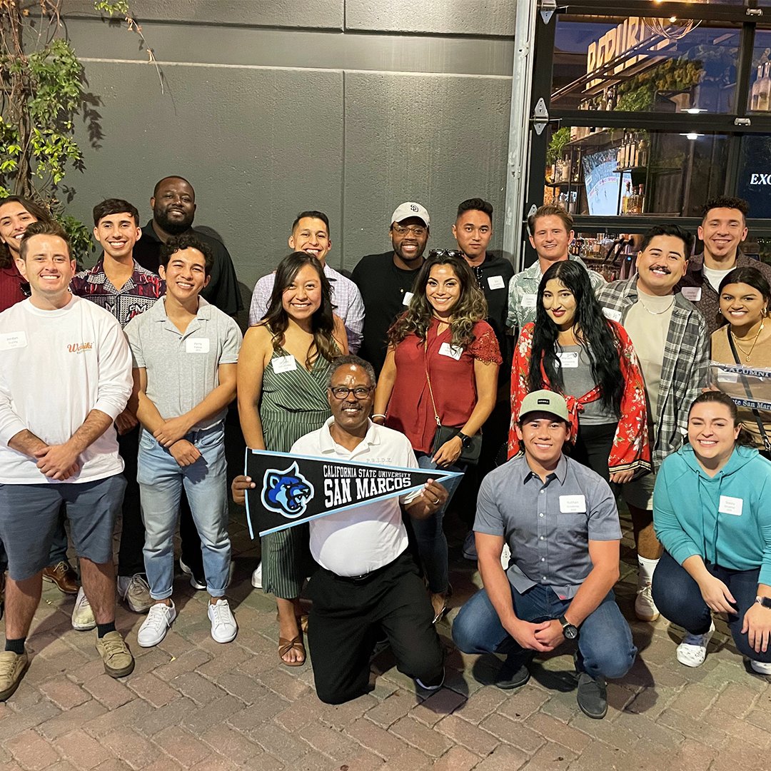 csusmalumni's tweet photo. We had a blast at our O-Team Alumni Chapter Happy Hour at Draft Republic last week! If you're looking for more fun CSUSM alumni events, we have plenty coming up: https://t.co/GJh5q3AvpU
#CSUSM #CSUSMalumni #CalStateSanMarcos #SanMarcos https://t.co/jBxLYXMET3