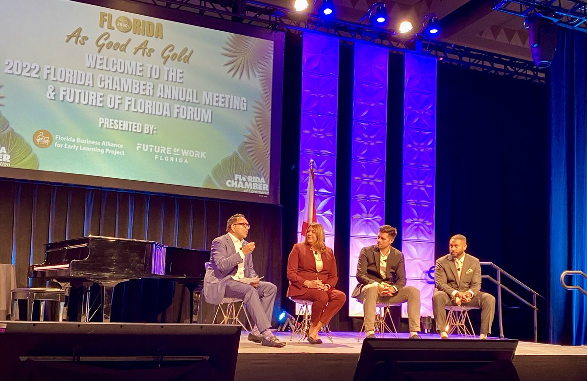 ceokarenbmoore's tweet photo. Florida’s jobs will expect post secondary education for its talent. Our colleges fill that need ⁦@FLChamberFDN⁩ ⁦@FlChamber⁩ ⁦@mdcpresident⁩ ⁦@FCSPresidents⁩ https://t.co/DnUCC6spGr