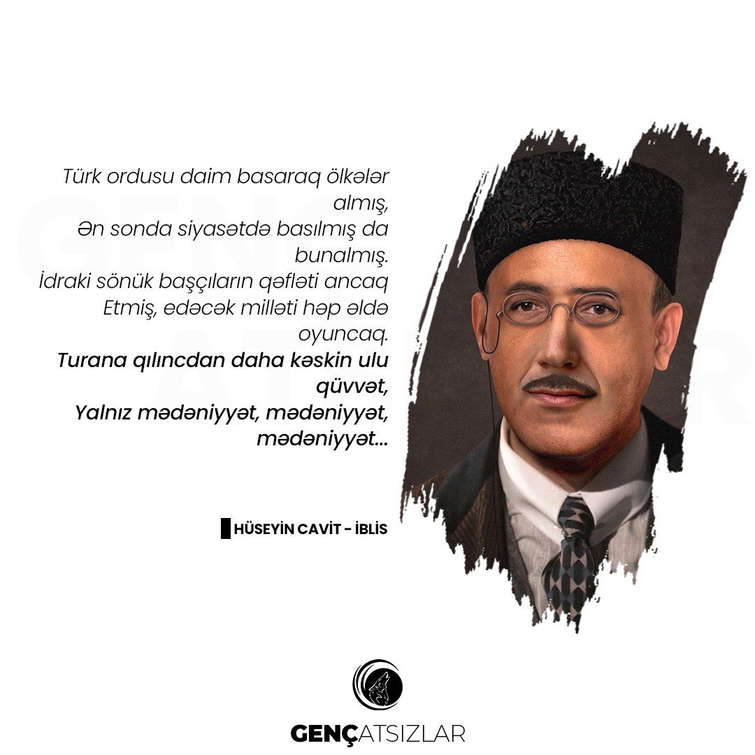 GencAtsizlar_'s tweet photo. Doğum gününde Türkçü şairimiz Hüseyin Cavit'i saygı, sevgi ve özlemle anıyoruz. https://t.co/I8K2LbB8Ul