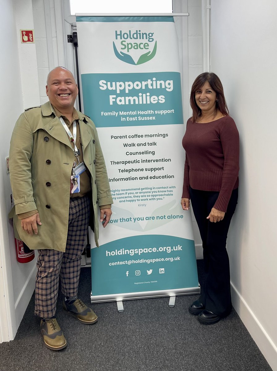 dence10's tweet photo. Thank you so much @space_holding for meeting up with me this morning &amp; sharing your awesome journey in supporting families in #eastsussex experiencing mental health difficulties. On behalf of VMC, I am so looking forward to working collaboratively with your team of volunteers https://t.co/CqZDLvXyDq