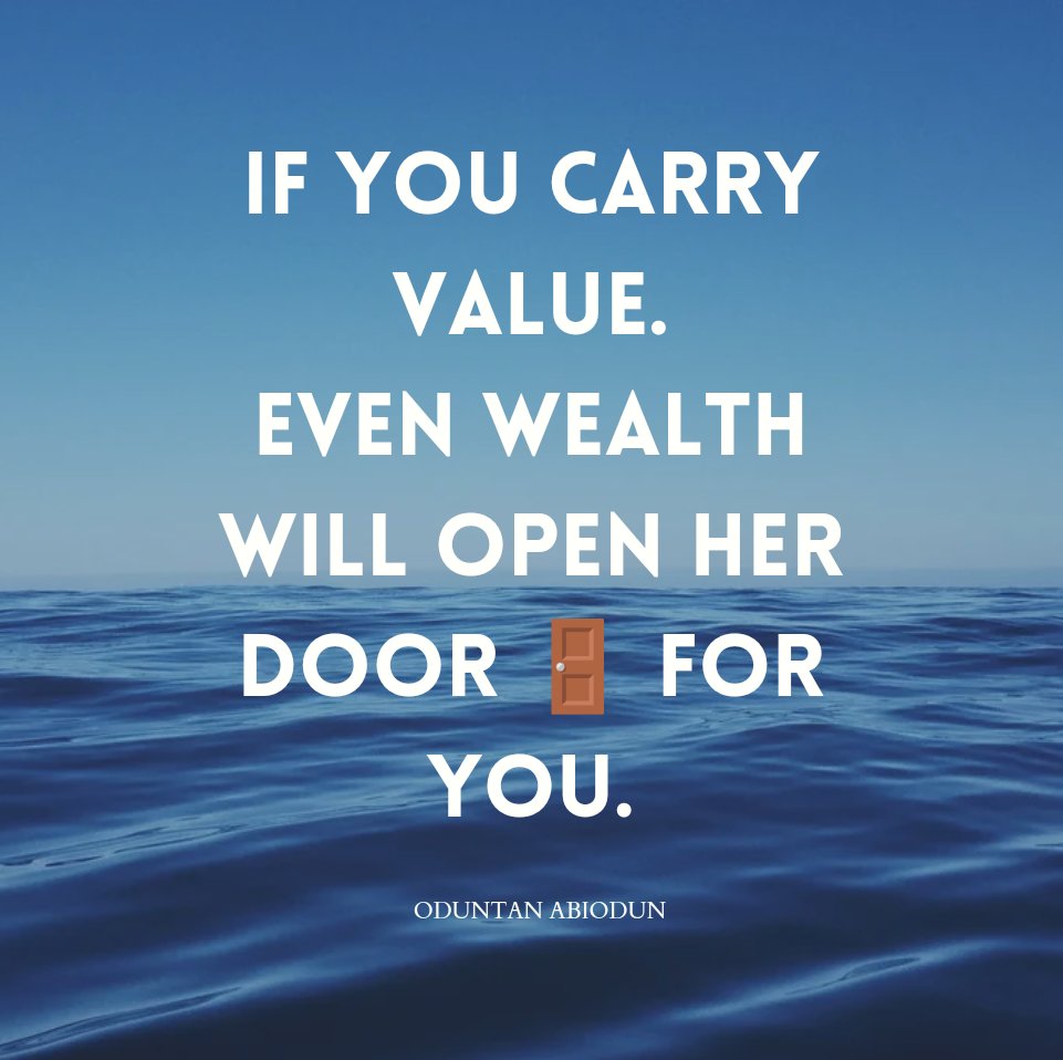abclassichomes's tweet photo. If you carry value.
Wealth will open her door 🚪 for you.

Oduntan Abiodun https://t.co/NknNe9T7VS