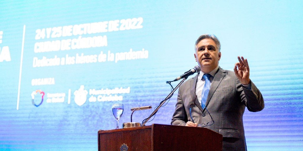 . Esta mañana acompañé al intendente <a href="/MartinLlaryora/">Martín Llaryora</a> y al secretario de Salud de la <a href="/MuniCba/">Municipalidad de Córdoba</a>, <a href="/arialeksandroff/">Ariel Aleksandroff</a> en la apertura del Primer Congreso de #SaludPublicaMunicipal que se desarrolla en el Pabellón Argentina de la  <a href="/unc_cordoba/">UNC</a>