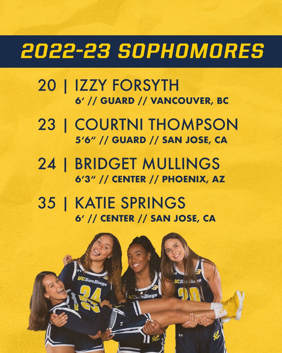 This crew is back for year 2️⃣ 

#GoTritons