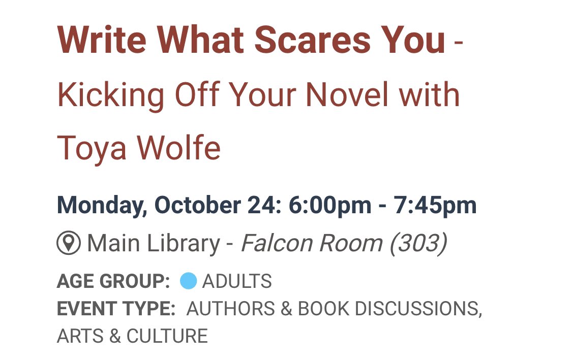 I’ll be at @evanstonpl tonight teaching a fun workshop! Come and start that story or book that’s been haunting your soul… 6pm FREE!!! 👻🤓📓