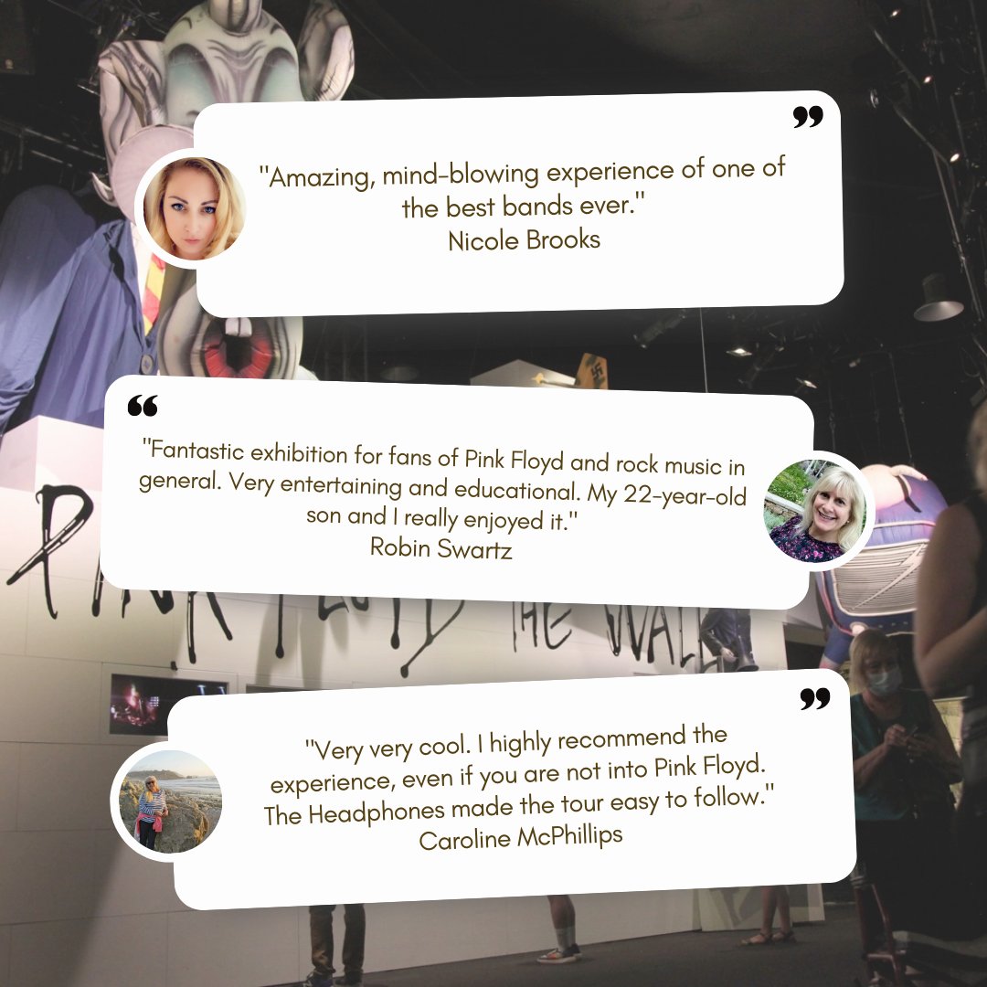 Fans around the world are going crazy over the exhibition! Get your tickets by clicking here: bit.ly/3ESzBzl! 🎟

#TheirMortalRemains #PinkFloydMontreal #PinkFloyd