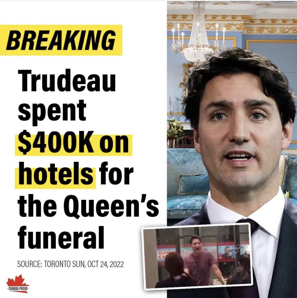 Accountable to nobody. 

He just doesn’t frigging care. 

#JustinMustGo