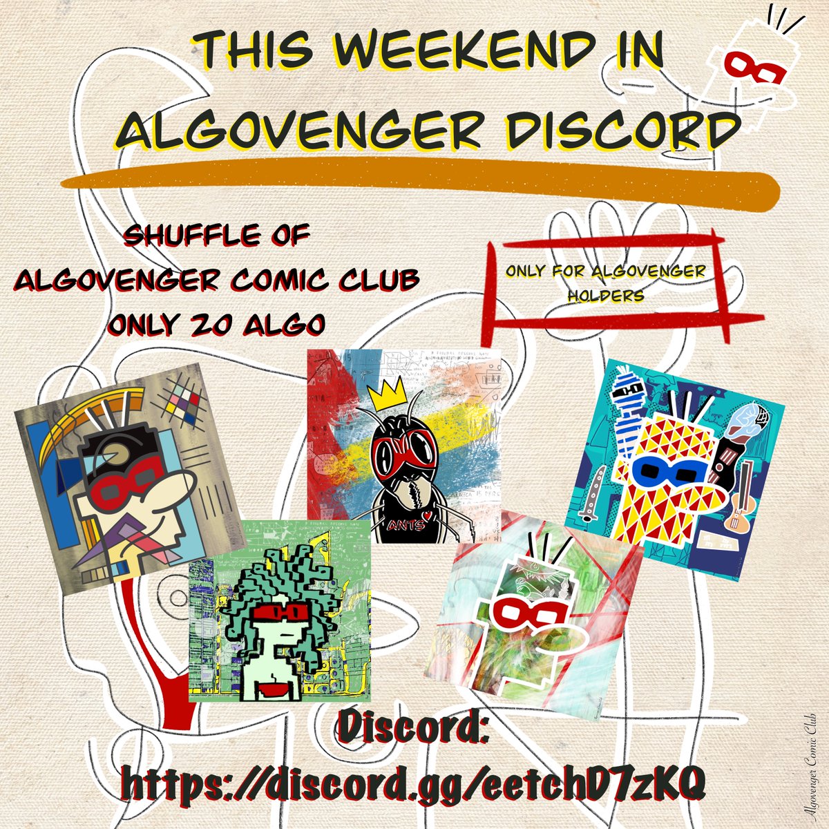 FunkyRaccoons's tweet photo. Winners of #AlgovengerComicClub this weekend https://t.co/tLduhAPZqI