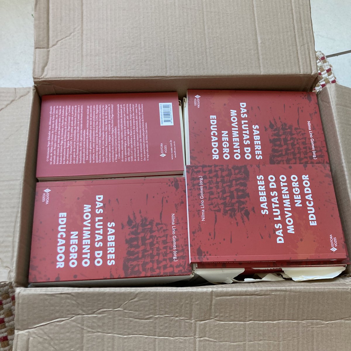 Tá pronto! Acabou de sair o Saberes das lutas do movimento negro educador, novo livro da Nilma Lino Gomes. O livro é uma coletânea de textos que homenageam a Nilma, diversas autoras que a partir de suas pesquisas dialogam de algum modo com a obra da Nilma.