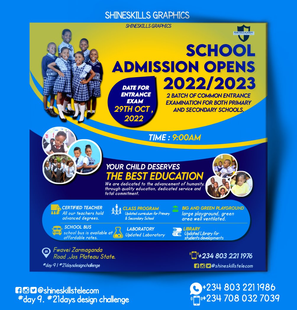 biodunshola22's tweet photo. Good evening my people
@JehoshaphatEmm2 

#Day9
#21DaysFlyerchallenge #mondaydesign #SmarphoneFlyer Design #DesignAdventure
#industryflyer #schoooflyerdesign
#shineskillstelecom https://t.co/907G0l5roK