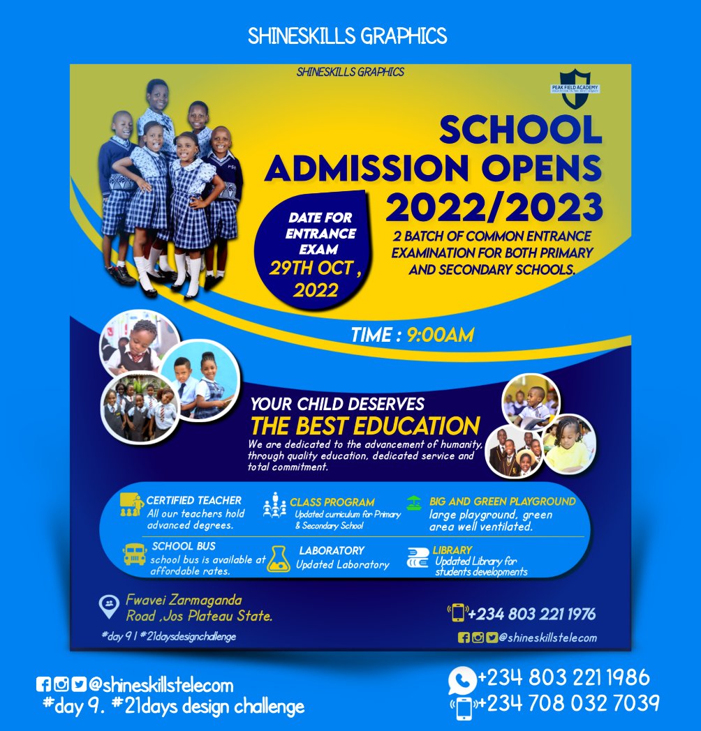 biodunshola22's tweet photo. Good evening my people
@JehoshaphatEmm2 

#Day9
#21DaysFlyerchallenge #mondaydesign #SmarphoneFlyer Design #DesignAdventure
#industryflyer #schoooflyerdesign
#shineskillstelecom https://t.co/907G0l5roK
