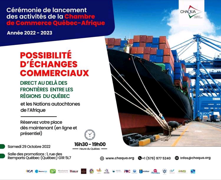 SommeilDu's tweet photo. Ensemble, travaillons pour constituer des marchés d'intégration d'échanges commerciaux entre le Québec, l'Afrique et le Rwanda au travers de la Chambre de Commerce Québec Afrique.
Pour en savoir davantage, enregistrez-vous: 
https://t.co/tqk4xD6gTy https://t.co/RAfhzx3ygQ