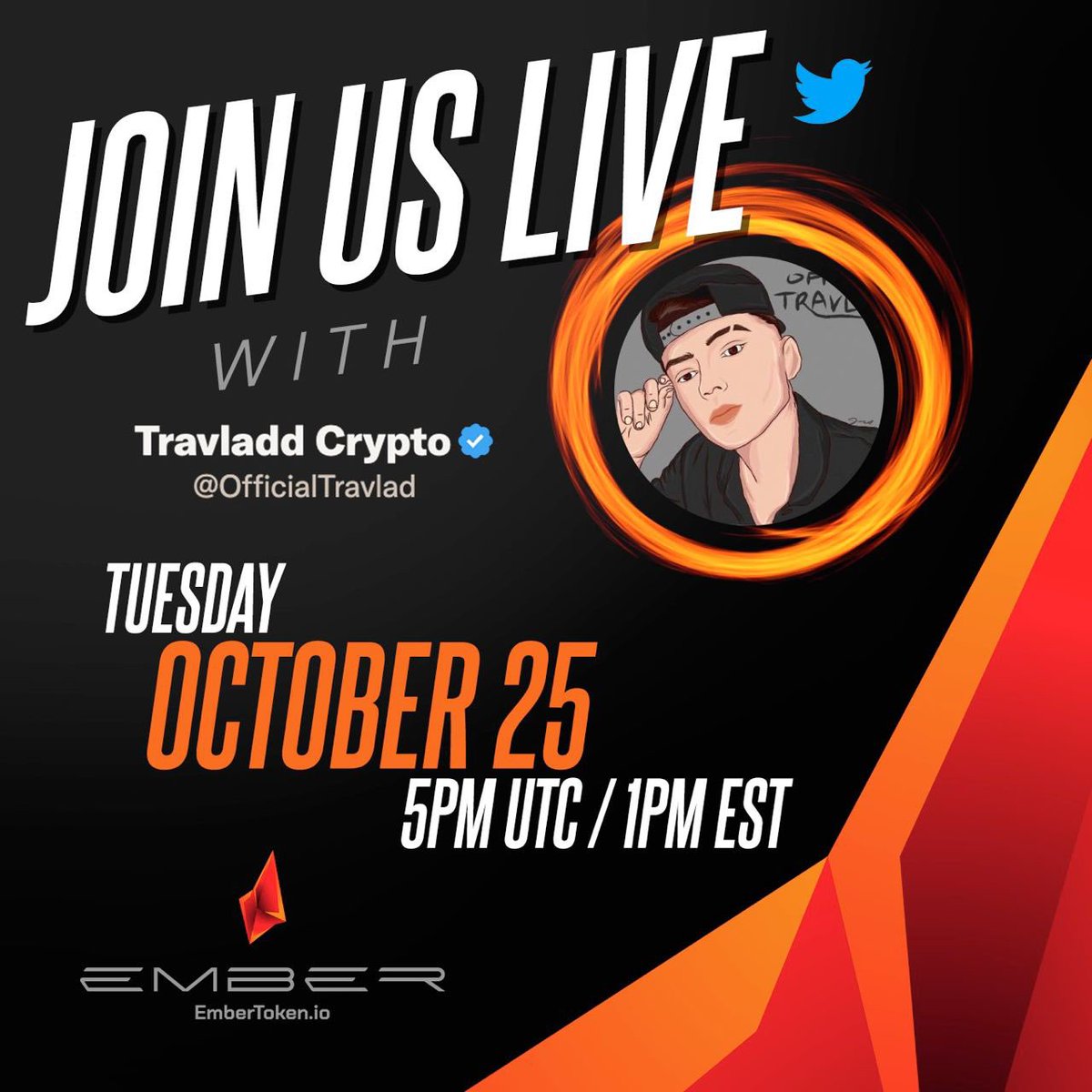 _redvelvet_80's tweet photo. #Ember #Travladd #Crypto #AMA #Defi #EmberToken $EMBER https://t.co/AJ3oqLJRno