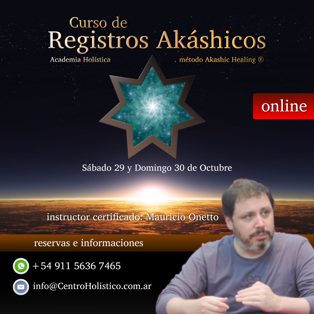 numAkashica's tweet photo. Todos los cursos necesarios para alcanzar la Certificación Docente en #NumerologiaAkashica
💬WhatsApp:  +54 911 5636 7465
✉️Email:  info@CentroHolistico.com.ar
#numerologia #RegistrosAkashicos #AkashicHealing #AcademiaHolistica #MauricioOnetto #CrecimientoPersonal #espiritualidad https://t.co/DCdHVP50wl