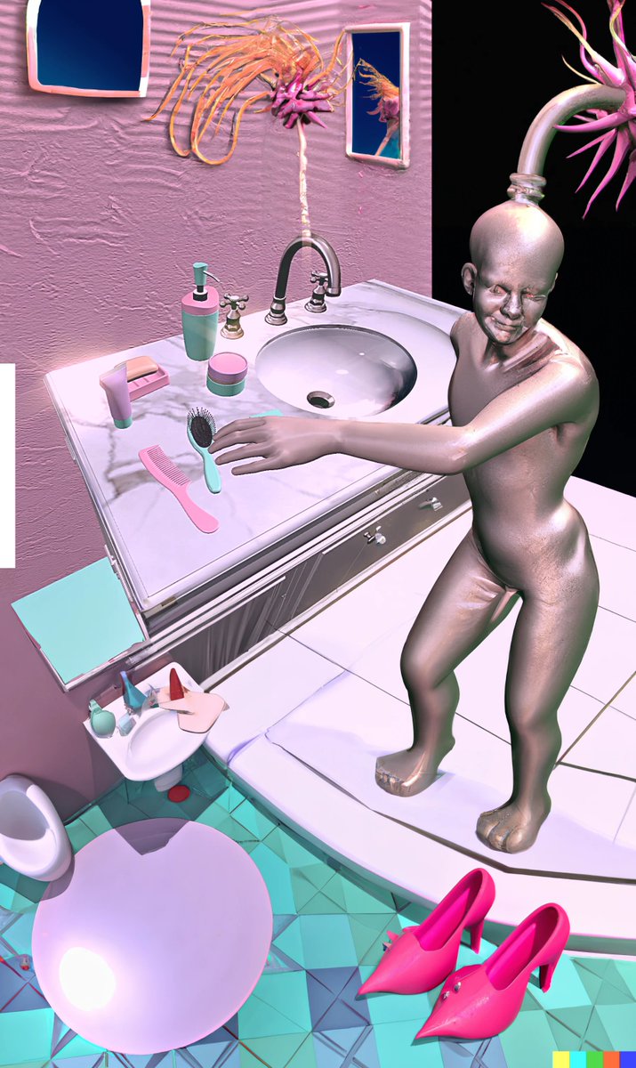 Pastelae3D's tweet photo. living my best life in the bathroom https://t.co/2CUdT1WYhd