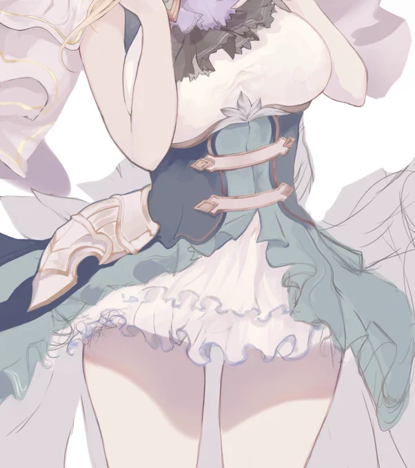 進捗です服を塗り塗りもちもち! 