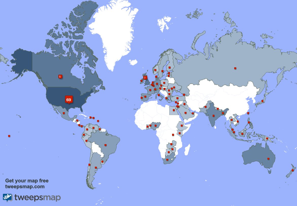 Special thank you to my 7 new followers from Australia, and more last week. tweepsmap.com/!hotelsalescoa…