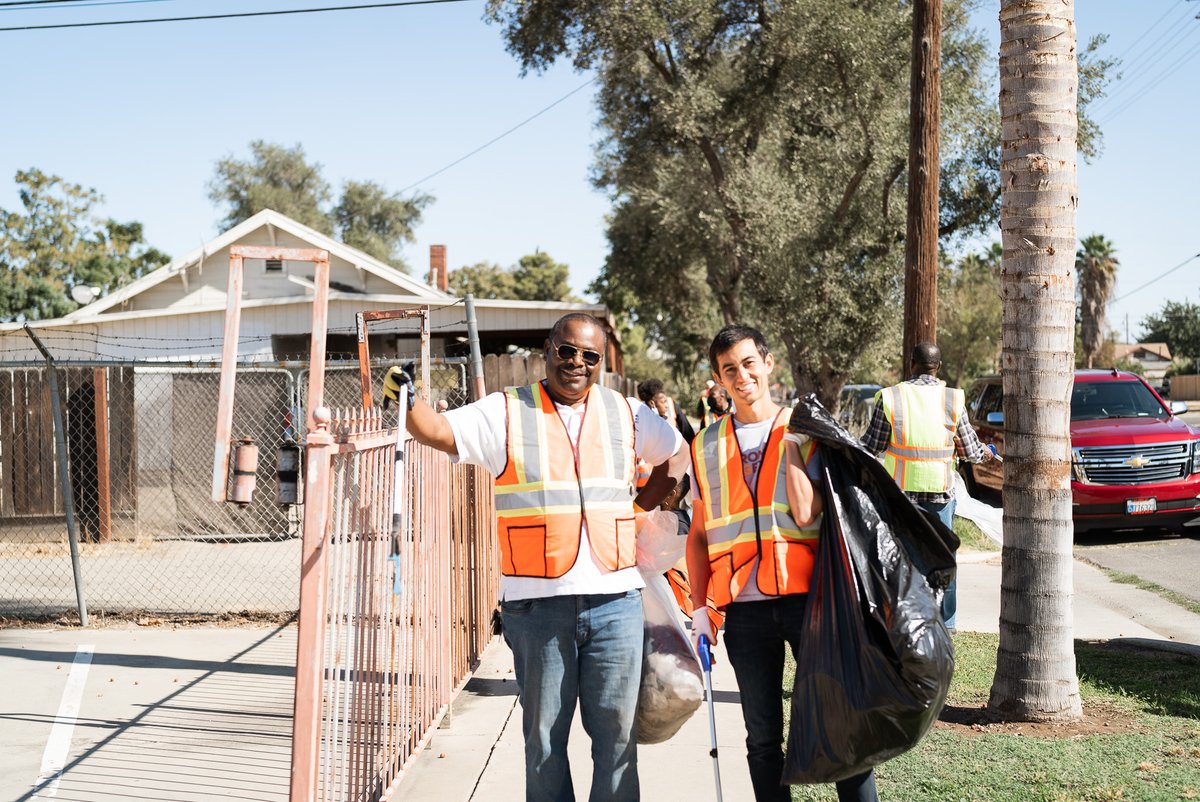 “This is the urban equivalent of washing feet. There’s no training required, you just show up and reflect Christ’s light.” -Mark Standriff #servefresno