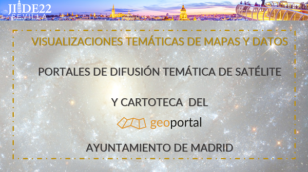Geoportal del Ayuntamiento de Madrid (@geoportalmadrid) on Twitter photo 🌐Comienza #JIIDE2022 y <a href="/MADRID/">Ayuntamiento Madrid</a> participa.
Hoy👇
⏳13:00 h: <a href="/lopezbcmadrid/">Carlos López Borra</a> modera la «Sesión 4: Medio Ambiente» con #GEODOURO, <a href="/mitecogob/">Transición Ecológica y Reto Demográfico</a>, #TRAGSATEC, lnstituto Hidrográfico de Lisboa y <a href="/apambiente/">APA - Ambiente</a>.
⏳15:30 h: Elena Martín Alonso con «Visualizaciones temáticas de mapas y datos». 🌐Comienza #JIIDE2022 y <a href="/MADRID/">Ayuntamiento Madrid</a> participa.
Hoy👇
⏳13:00 h: <a href="/lopezbcmadrid/">Carlos López Borra</a> modera la «Sesión 4: Medio Ambiente» con #GEODOURO, <a href="/mitecogob/">Transición Ecológica y Reto Demográfico</a>, #TRAGSATEC, lnstituto Hidrográfico de Lisboa y <a href="/apambiente/">APA - Ambiente</a>.
⏳15:30 h: Elena Martín Alonso con «Visualizaciones temáticas de mapas y datos».