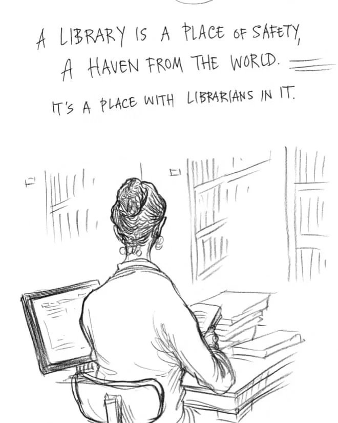 MariaSender's tweet photo. Feliz, hermoso y mágico #Diadelasbibliotecas #librariesday
#NeilGaiman @neilhimself #ChrisRiddell @chrisriddell50 #DoctorWho https://t.co/etijLCqrGd