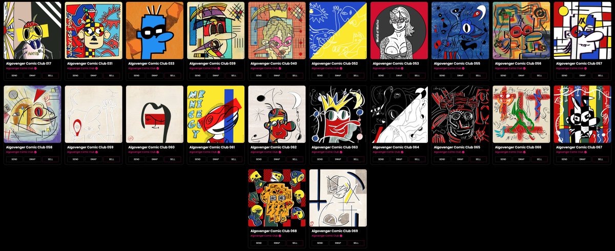 FunkyRaccoons's tweet photo. After this week's Shuffle for Holder these are the works we have left available
#AlgovengerComicClub https://t.co/x369itD3bO