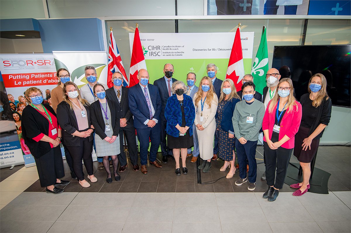 Today, Minister Jean-Yves Duclos announced an investment of $68M from the #GoC, @ONgov, and provincial partners to continue the work of the Ontario SPOR SUPPORT Unit @OSSUtweets.

The unit will continue to support #PatientOrientedResearch in the province.

canada.ca/en/institutes-…