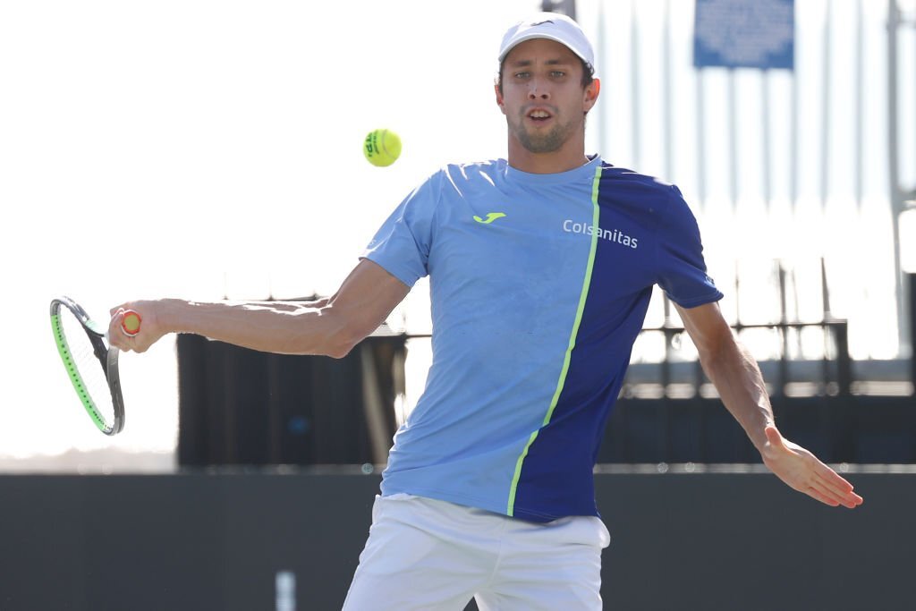 tenispluscol's tweet photo. 5 - Con su más reciente aparición en el Abierto de Nápoles, Daniel Galán 🇨🇴 suma cinco apariciones en la ronda de cuartos de final en torneos ATP:

✅ 2019 Houston 🇺🇸 🟧
✅ 2021 Santiago 🇨🇱 🟧
✅ 2022 Córdoba 🇦🇷 🟧
✅ 2022 San Diego 🇺🇸 🟦
✅ 2022 Nápoles 🇮🇹 🟦

#TenisPlusColombia https://t.co/SRgBc9rapX
