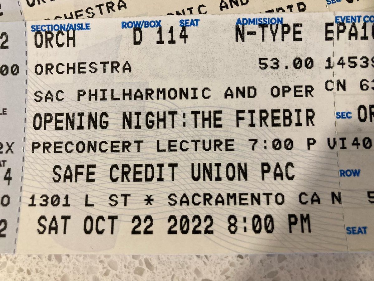 A fantastic opening night at @SacPhilOpera 🎶🎶 It was a joy and honor to host the pre-concert lecture talking with composer @JohnWineglass, conductor @LidiyaConductor and violinist @xtaizy. @ABC10