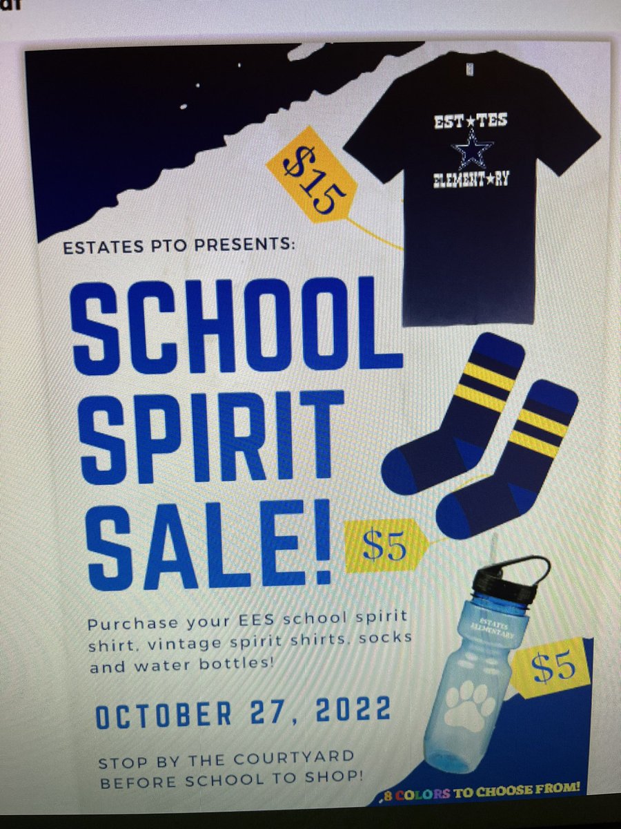 Estates Elementary PTO tweet media