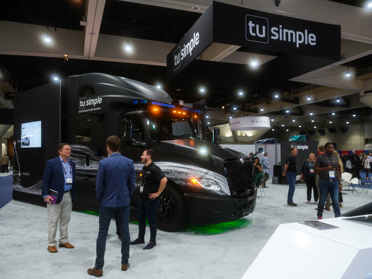 TuSimple (@tusimpleai) on Twitter photo Join us at booth 13105 this week at the #ATAmce22 show in San Diego to see how we’re working to change the way freight is transported with autonomous trucks. <a href="/TRUCKINGdotORG/">American Trucking</a> Join us at booth 13105 this week at the #ATAmce22 show in San Diego to see how we’re working to change the way freight is transported with autonomous trucks. <a href="/TRUCKINGdotORG/">American Trucking</a>