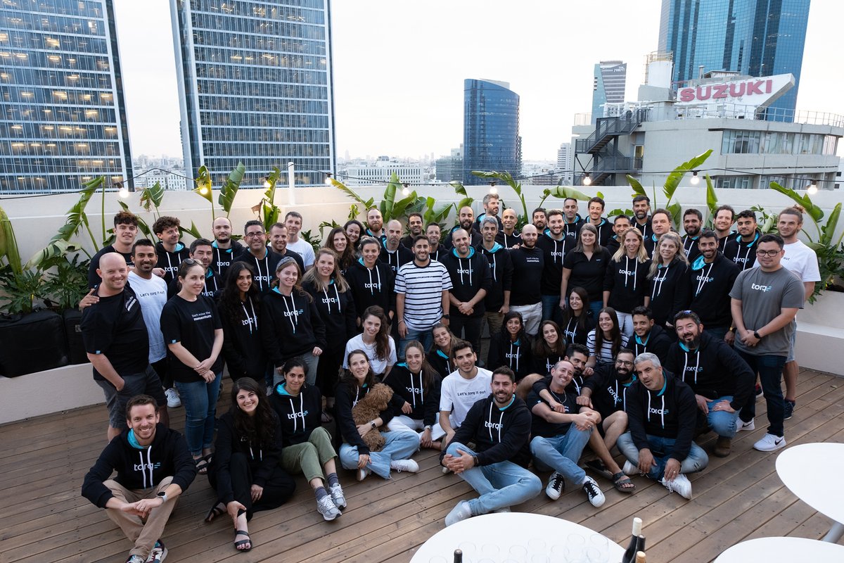 torq_io's tweet photo. We opened an amazing new headquarters with beautiful decor, a great rooftop in the middle of Tel Aviv and of course, great coffee. We're so excited! This is a big milestone for Torq.

https://t.co/TTKOSG9gIg

#techjobs #newoffice #companyculture #LifeatTorq #TorqSecurity https://t.co/aHUGxtPOJf