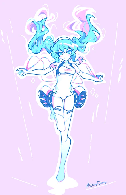 More "What if she drove cool race cars" genre of Hatsune Miku designs 