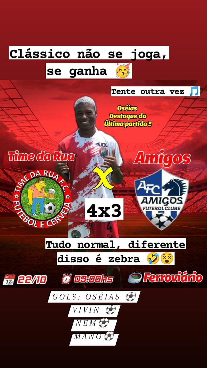 TimedaRua10's tweet photo. Tudo normal, quando é pra ser de verdade nada muda. Diferente disso é zebra 😴🔴🔴🔴
#TIMEDARUA 🦾 #Seguimos ⚽ #TenteOutraVez 🥴 https://t.co/PdQx28eI0o