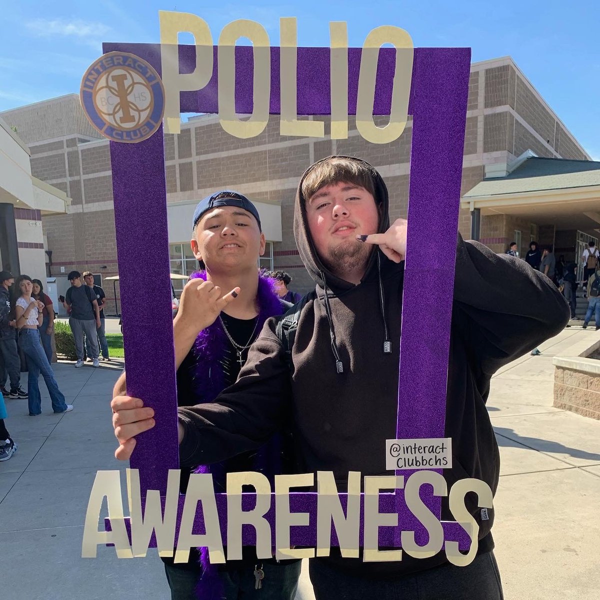 BCHS Interact Club tweet media