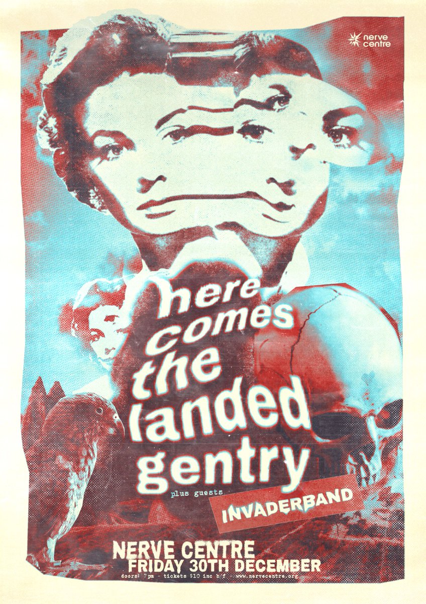 HCTLG's tweet image. One for the diary folks... HCTLG play the @nerve_centre with the amazing @Invaderband_NI this festive season. Tix in bio!! 🤘