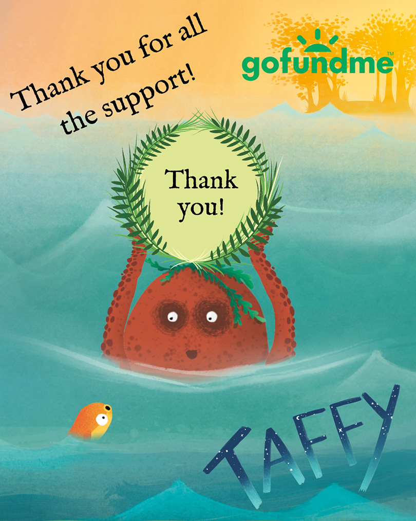 StrangeFshBooks's tweet photo. Special thanks to everyone from GoFundMe. Without their kindness we wouldn't be launching Taffy and the Tapir Party this November 1st. We hope you enjoy the book you helped make a reality. https://t.co/2ahCNneDYT
#gofundme #selfpublish #tapir #kidslit #picturebook https://t.co/Bb6udc2699