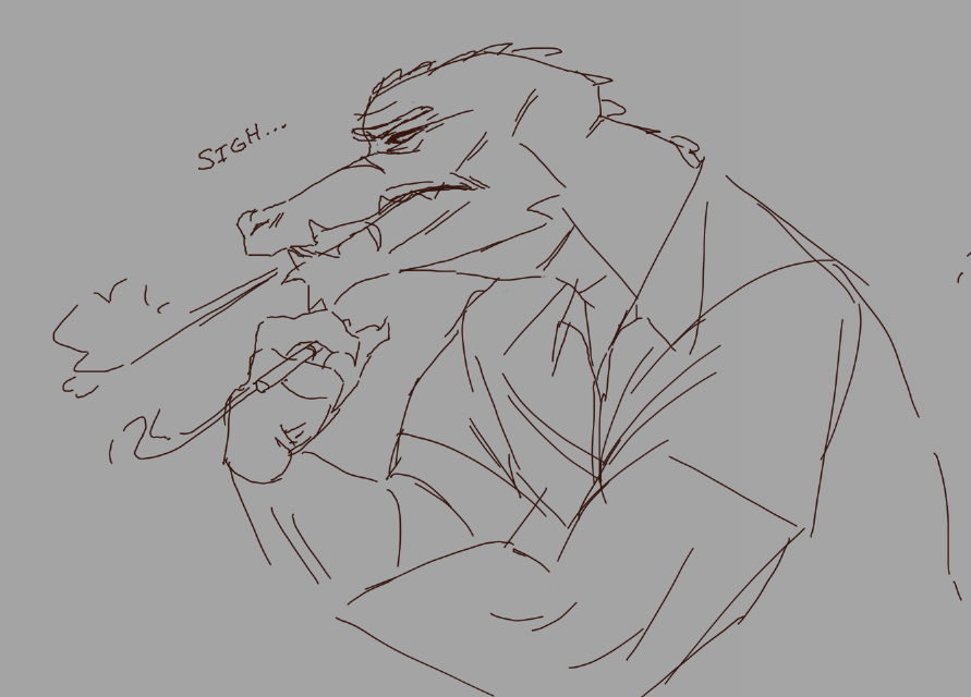 「#rottmntoc Al becoming a sort of mentor/」|ANDY!!! is trying his bestのイラスト