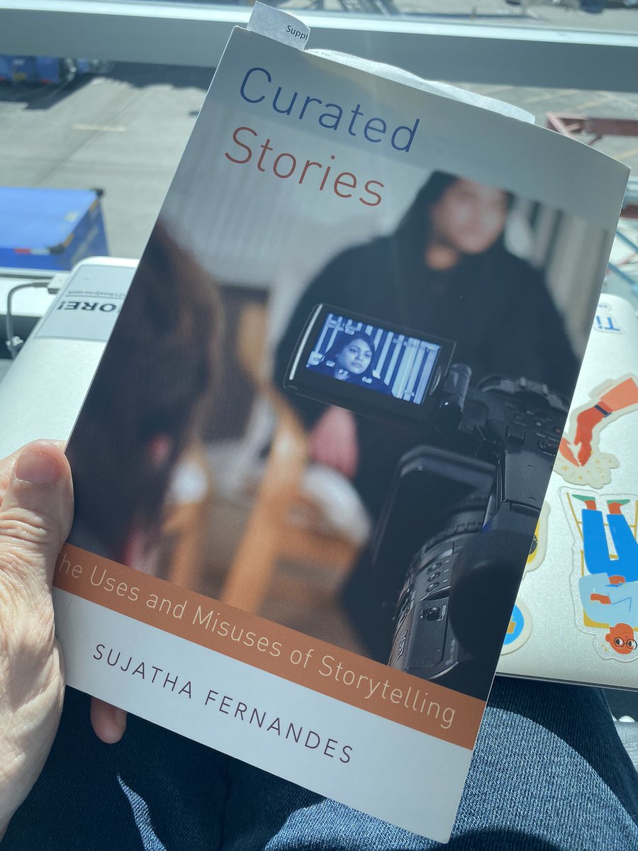 A little light reading between flights on my way to UCSC conference on social transformation and co-creation of knowledge…