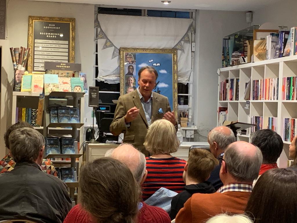 Our_Bookshop's tweet photo. A wonderful treat this evening as we welcome @JLewisStempel to give his first talk about his new book #Nightwalking https://t.co/7HH1NPcSDS