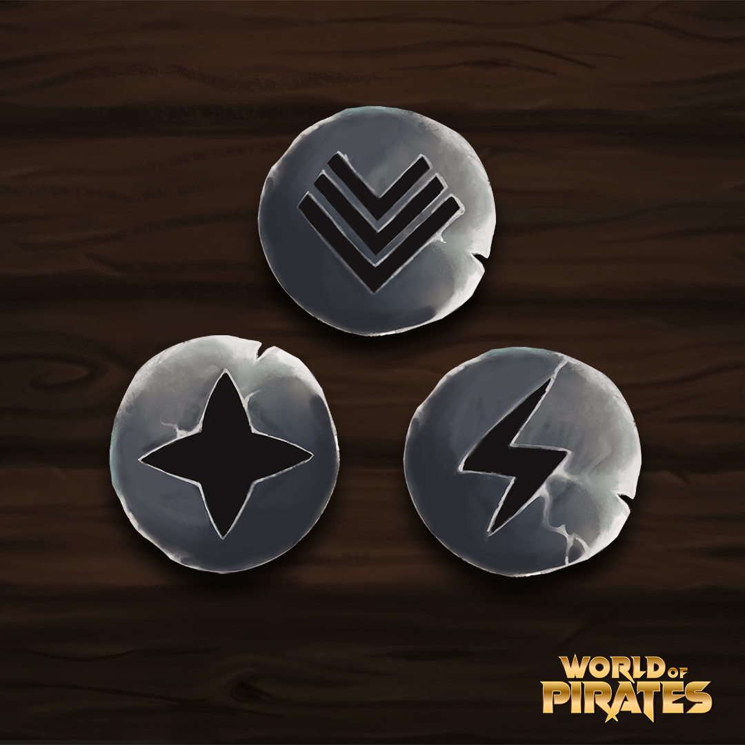 So, we have another little quiz for you! 😊 What do you think are these and what are they going to show within our game #WorldofPirates? 🤔​ 
We will again post the solution later 😄​

#Gamedevelopment #Gamedev #Gaming #Cardano $Ada #Cardanocommunity